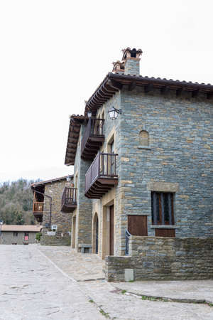 architecture stone houses in rupitの写真素材