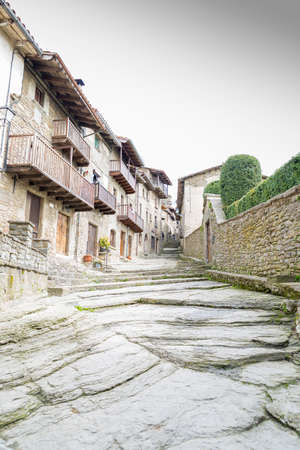 architecture stone houses in rupitの写真素材