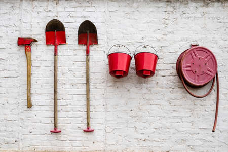 First fire extinguish prevention toolsの写真素材