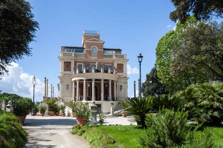 Borghese Gardens during springのeditorial素材