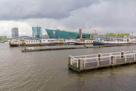 Amsterdam maritime museum Netherlandsのeditorial素材