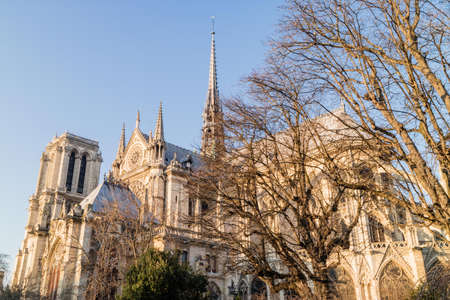 Notre Dame de Paris, Franceのeditorial素材