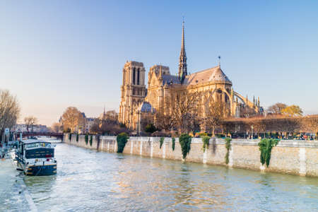 Notre Dame de Paris, Franceのeditorial素材