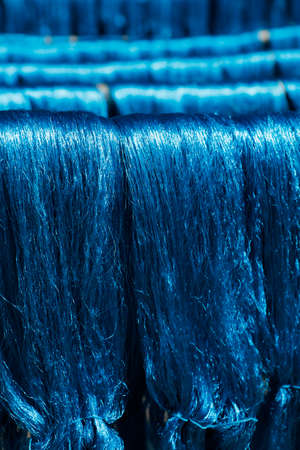 Silk blueの写真素材