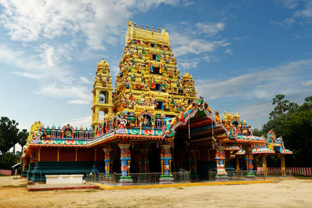 view of hindu templeの写真素材