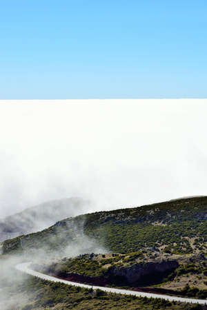 Above the clouds - Gorgeous view from the top often the Pico do Arieiro, Madeira, Portugal