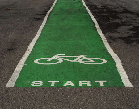 start bike in park