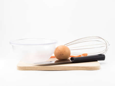 set kitchen on white backgroundの写真素材