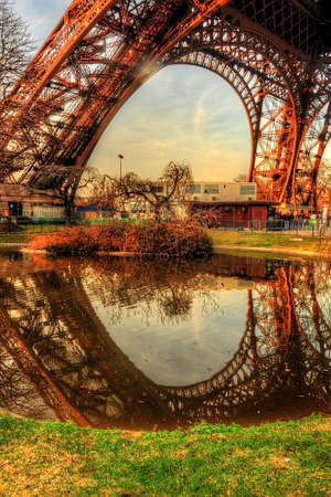 eiffel towerの写真素材