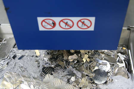 Aluminium Scarpの写真素材