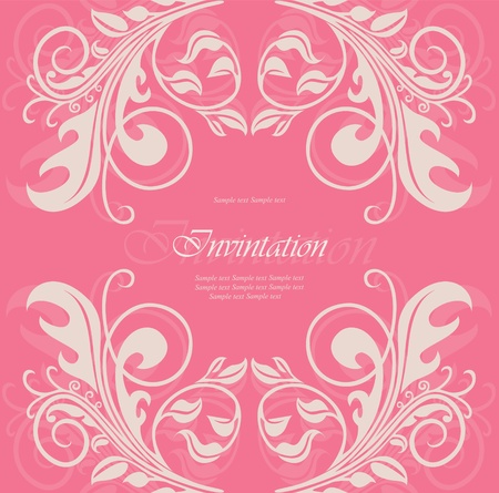 Invitation or announcement のイラスト素材