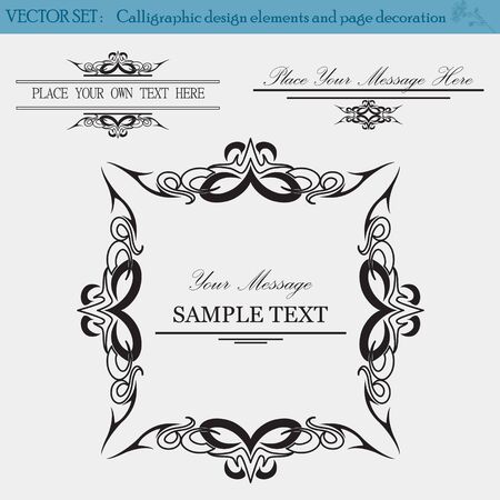 Set of Design Elements のイラスト素材