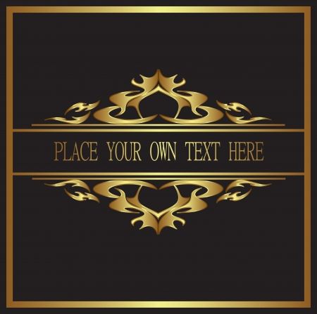 Luxury black card のイラスト素材