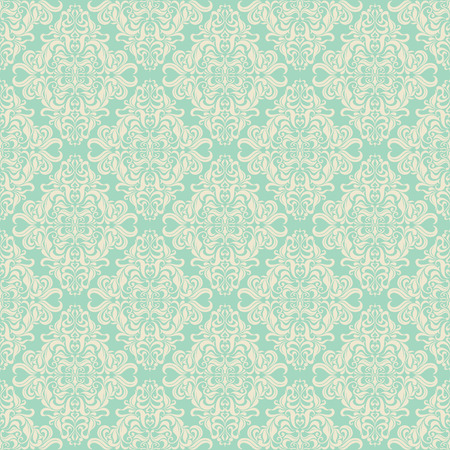 Seamless vintage floral background. Vector illustrationのイラスト素材