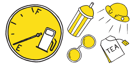Patch set on white background. Vector illustrationのイラスト素材