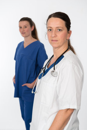 female hospital- teamの写真素材