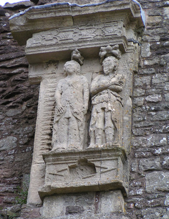 Ancient Sculpted Reliefの写真素材