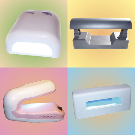 UV Lamps for Nail Curing / MONTAGEの写真素材