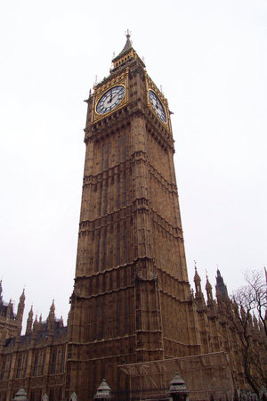 Big Ben in Autumnの写真素材