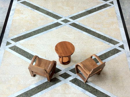 Living in a hotel.の素材