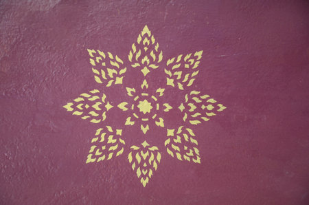 Ceilings, beautiful temples in Thailand.の写真素材