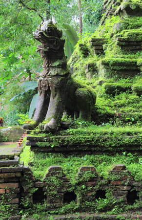 Singha at Wat Pa Lad at Chiangmai Thailand