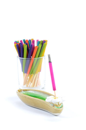 colorful ncenseの写真素材