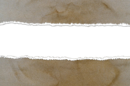 The vintage old paper texture ripped