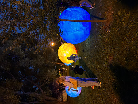 Fire Festival, Saint Petersburgの写真素材