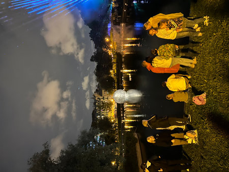 Fire Festival, Saint Petersburgの写真素材