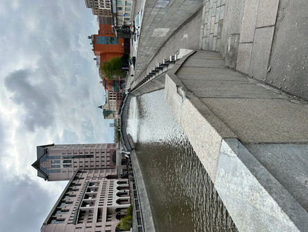 Moscow, embankmentの写真素材