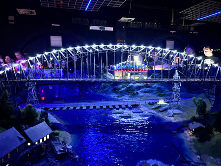 The theme park attractions based on the film industry,, tangshan city, hebei province.の写真素材