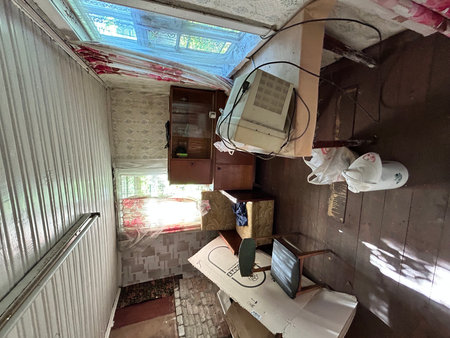 Interior of an old house in Kolkata, West Bengal, Indiaの写真素材