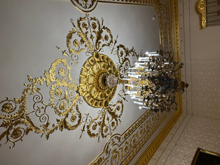 Interior of the State Hermitage Museum, St. Petersburg, Russiaの写真素材