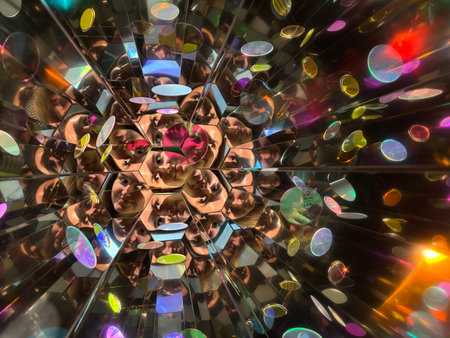 3D surreal illustration. sacred geometry. Mysterious psychedelic relaxation pattern. fractal...