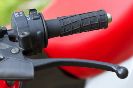 Detail of a racing bike close up. Texture, backgroundの写真素材