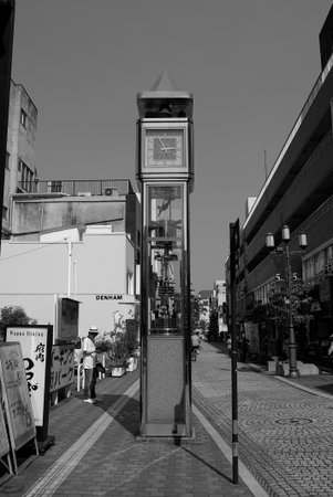 street clockのeditorial素材