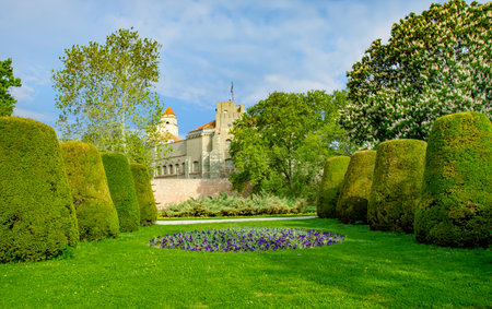 Belgrade is the capital of the southeast European country of Serbia. Its most significant landmark is the Beogradska Tvrdava, an imposing fortress at the confluence of the Danube and the Sava rivers.のeditorial素材