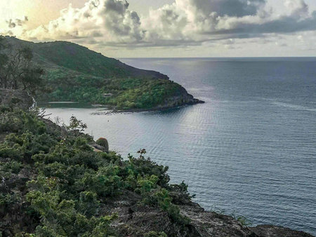 Antigua Beaches and St. Johns Island Imagesの写真素材