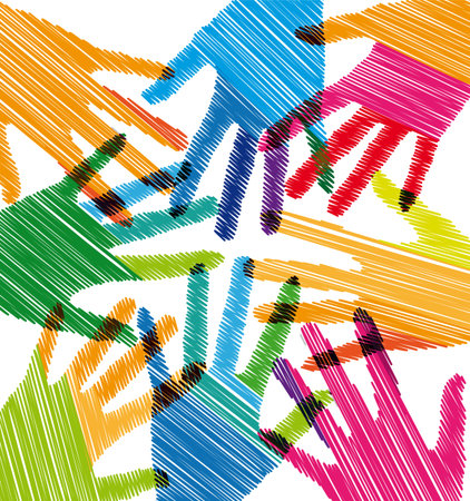 Union touchのイラスト素材