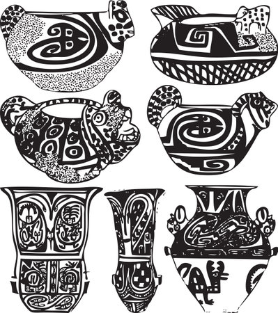 American culture icon. Vector illustrationのイラスト素材