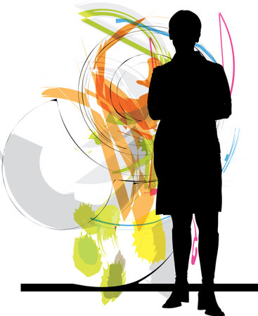 woman vector illustrationのイラスト素材