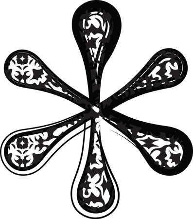 Fashion fontのイラスト素材