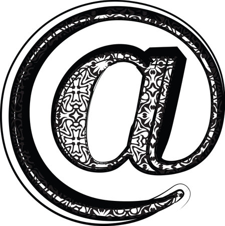 Fashion fontのイラスト素材