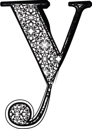 Fashion fontのイラスト素材