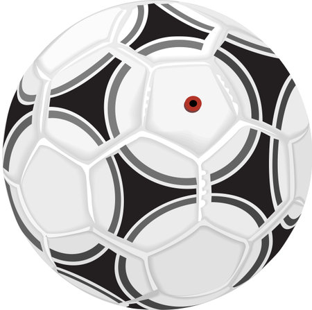 Soccer ball illustrationのイラスト素材
