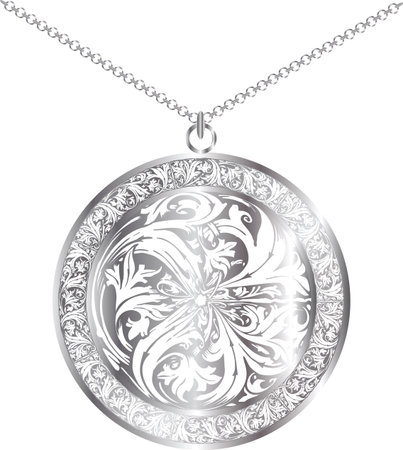 Medallion illustrationのイラスト素材