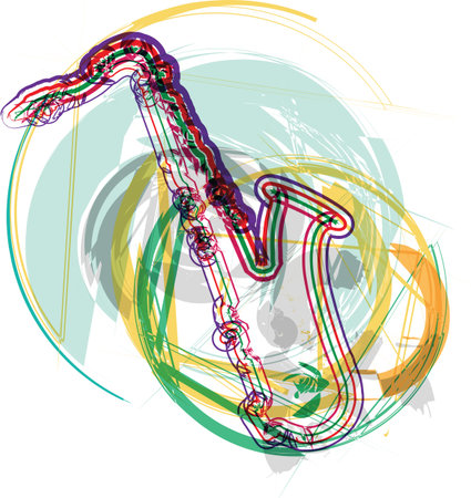music instrument vector illustrationのイラスト素材