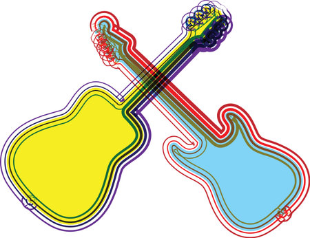 music instrument vector illustrationのイラスト素材