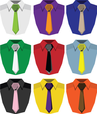 Men s shirt  illustrationのイラスト素材